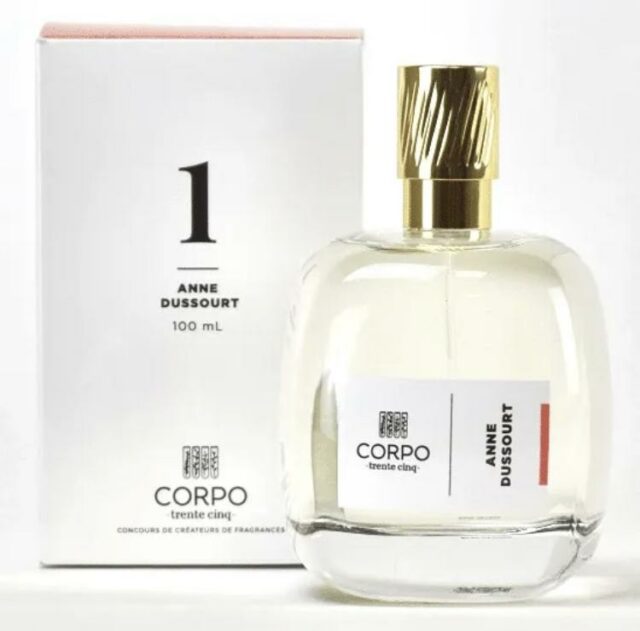 Parfum – Perfum by Anne Dussourt– Corpo 35 – 1er prix concours Corpo 35 – 1st prize competition Corpo 35 – 100 ML