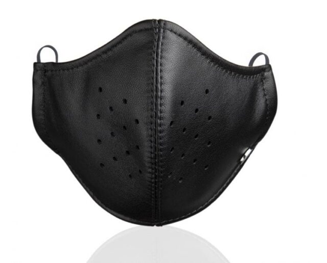 Masque en cuir - Leather mask Maison Fabre