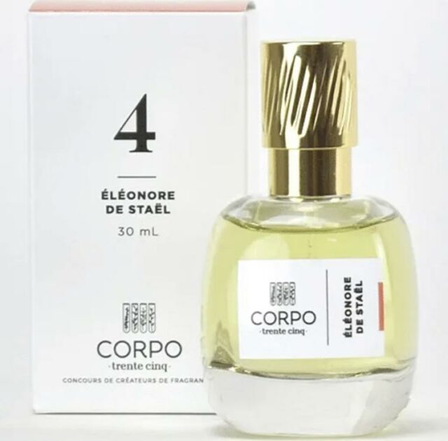 Parfum fleuri, Oriental  – Perfum by Eleonore De Stael – Corpo 35 – 4ème prix concours Corpo 35 – 4rd prize competition Corpo 35 – parfum / perfum 30 ML