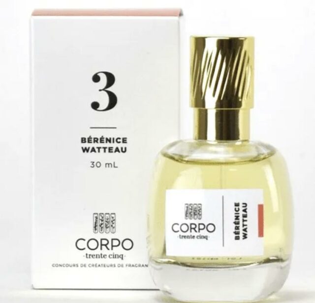 Parfum boisé – Perfum by Berenice Watteau– Corpo 35 – 3ème prix concours Corpo 35 – 3rd prize competition Corpo 35 – Parfum / Perfum 30 ML