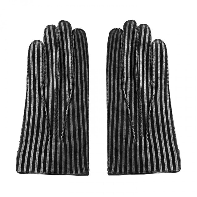 Maison Fabre - H 56 RAYE DS Gants homme - Men's striped gloves