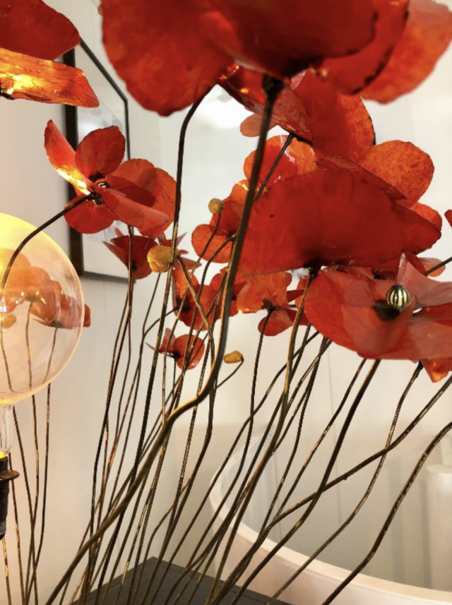 Luminaire Coquelicots - VERPAL